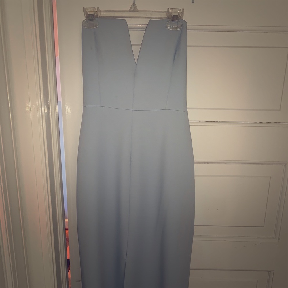 BCBG light blue prom dress/evening gown